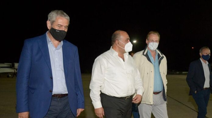 Manzur recibió a Ferraresi con quien mañana entregará viviendas_6052a51856bdb.jpeg