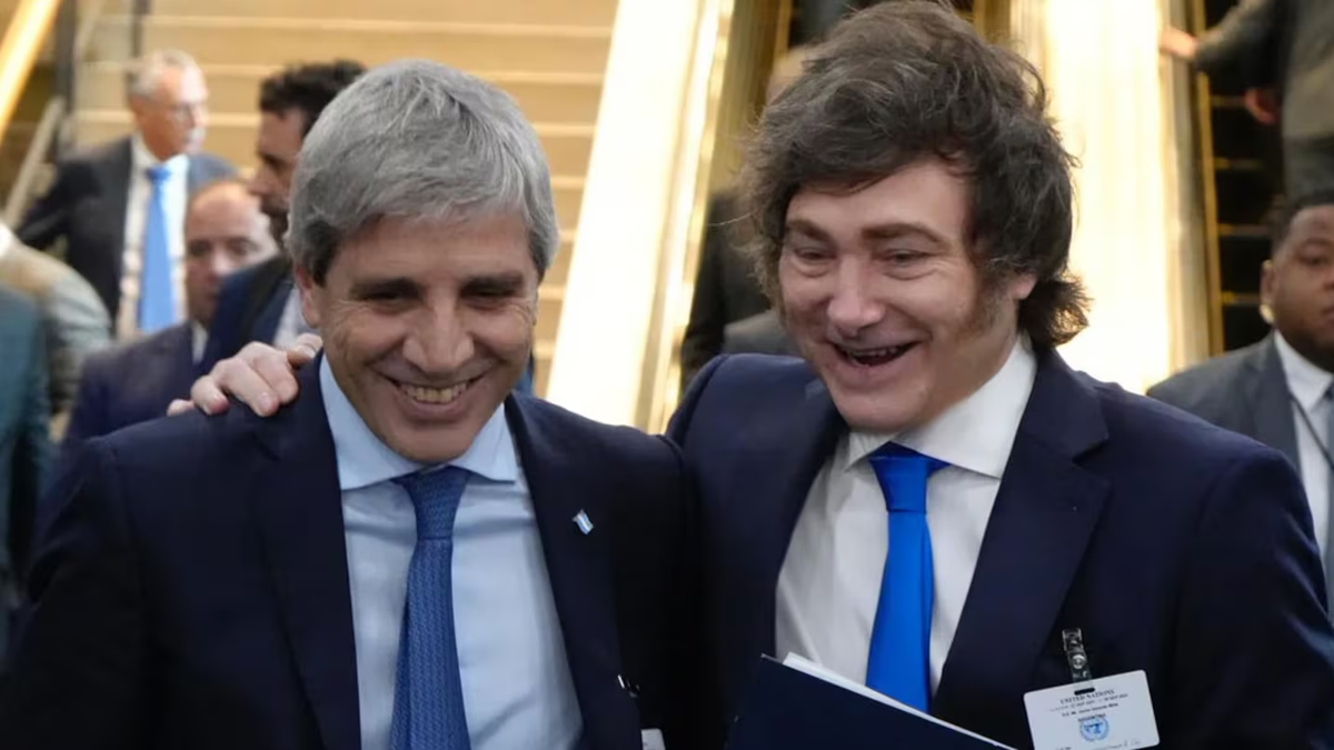 Milei y Luis Caputo se reúnen con el CEO de Milei y Luis Caputo se reúnen con el CEO de JP Morgan