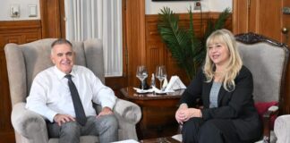 Jaldo y Chahla avanzan en gestiones para garantizar recursos municipales