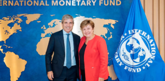 Caputo se reunirá con la titular del FMI en EEUU Caputo se reunirá con la titular del FMI en EEUU