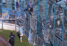 Se produjeron incidentes en el José Fierro