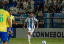 Argentina cayó 3 a 0 ante Brasil