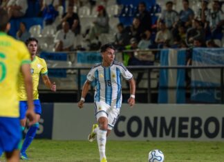 Argentina cayó 3 a 0 ante Brasil