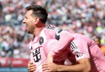 Messi marcó un doblete en el triunfo del Inter Miami