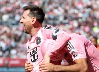 Messi marcó un doblete en el triunfo del Inter Miami