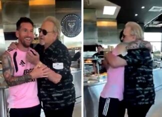 Lionel Messi recibió la visita de Quico
