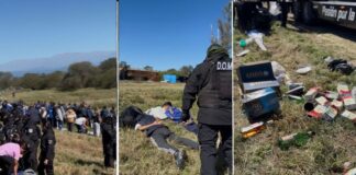La Policía demoró a hinchas de Juventud Antoniana en su duelo ante Tucumán Central