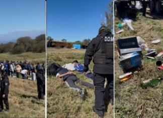 La Policía demoró a hinchas de Juventud Antoniana en su duelo ante Tucumán Central