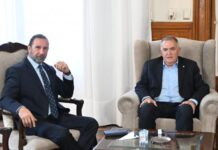 Jaldo y Juri analizaron la situación económica, el transporte y el planeamiento urbano