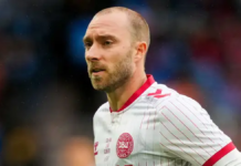 Christian Eriksen se desvaneció otra vez en pleno partido