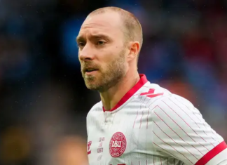 Christian Eriksen se desvaneció otra vez en pleno partido