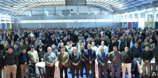 Jaldo participó de un encuentro con la Policía por el Día del Padre