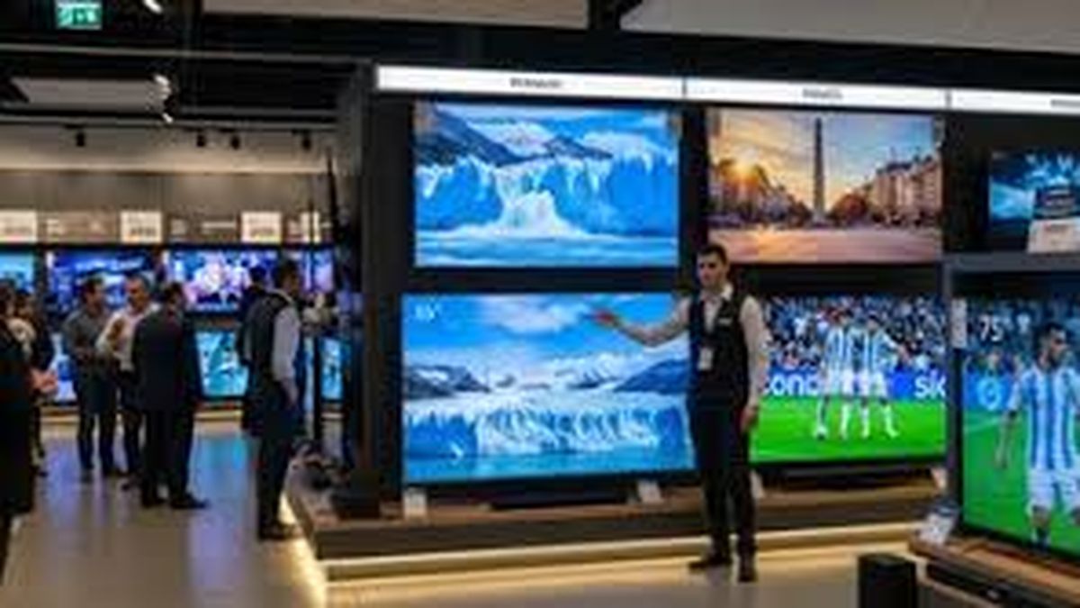 La cita disparó el interés en la compra de televisores La cita disparó el interés en la compra de televisores
