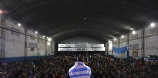Militantes de La Libertad Avanza participaron de un encuentro provincial