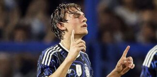 Nico Paz y su posteo de cara al Mundial