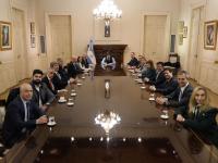 El Presidente encabezó una reunión de Gabinete en Casa Rosada