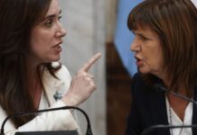 Bullrich y Villarruel se cruzaron por la sesión en el Senado