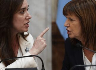 Bullrich y Villarruel se cruzaron por la sesión en el Senado
