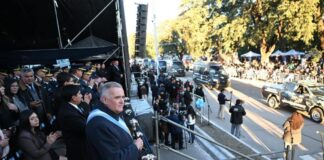 Jaldo encabezó el 54° aniversario de la municipalización de Banda del Río Salí
