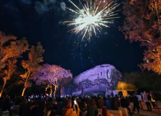 Con una multitud emocionada, se estrenó el nuevo espectáculo de mapping «Lourdes, un mensaje de amor»
