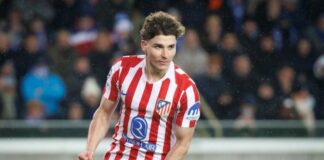 El presidente del Atlético Madrid negó que Julián Álvarez sea vendido