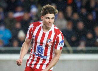 El presidente del Atlético Madrid negó que Julián Álvarez sea vendido
