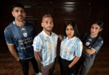 Atlético presentó su indumentaria para la temporada