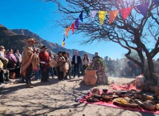 Tucumán celebró a la Pachamama en la Ciudad Sagrada de Quilmes