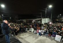 El Gobernador inauguró obras de infraestructura en el B° 25 de Mayo
