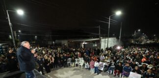 El Gobernador inauguró obras de infraestructura en el B° 25 de Mayo