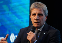Caputo aseguró que se alcanzó un nuevo superávit fiscal en julio Caputo aseguró que se alcanzó un nuevo superávit fiscal en julio