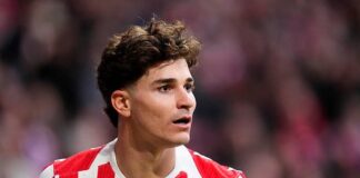 Julián Álvarez volvió a entrenar con el plantel del Atlético Madrid