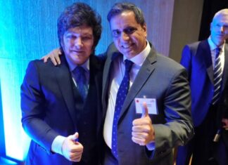 Catalán se reunió con Milei en Nueva York durante su campaña para la Gobernación