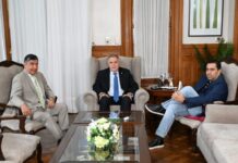 Jaldo se reunió con Acevedo y Mansilla para discutir la agenda legislativa y de gestión.