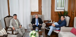 Jaldo se reunió con Acevedo y Mansilla para discutir la agenda legislativa y de gestión.