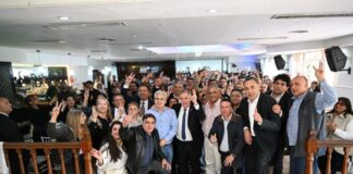 Jaldo convocó a más de 250 docentes de ATEP y AMET para resaltar la importancia de la educación pública.
