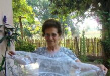 El Ente Cultural sumó una randa de Ana María Toledo al patrimonio de la Casa Museo Folklórico Provincial.
