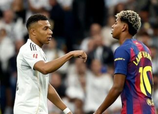 Barcelona y Real Madrid se enfrentan en un nuevo clásico español.
